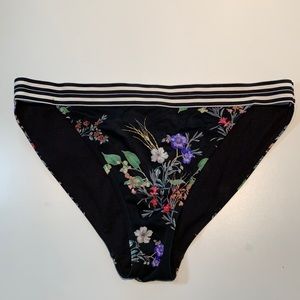 Athleta Gold Coast Floral Banded Bottoms